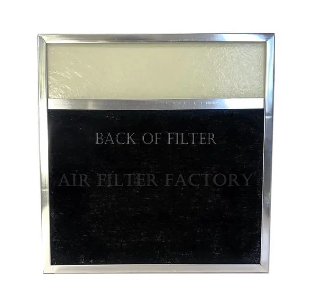 Alt view image 2 of 6 - Range Hood Combo Lens Filter BP57 Replacement For Broan 43000 Series, Whirlpool 883149 Stove Hood Vent Filter 11-1/2" x 11-3/4" x 3/8"
