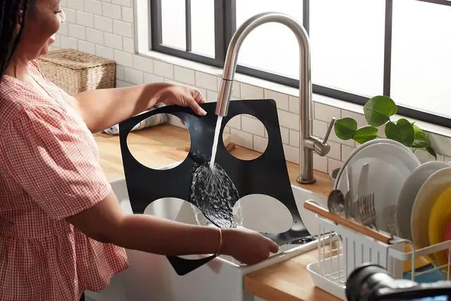 Alt view image 4 of 6 - USA-Made, Custom Designed Precision Cut Stove Cover for Gas Stove Top, Compatible With Lite Magic Chef RV Gas Range Stove Top Cover