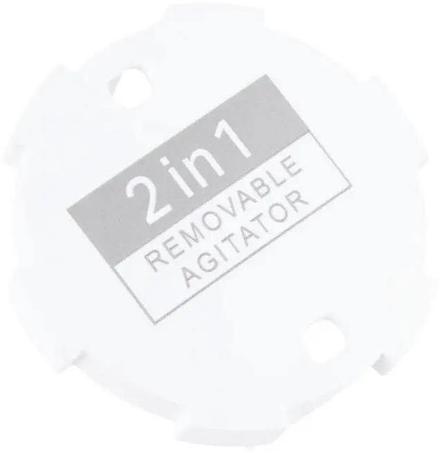 Main image of Whirlpool W11510462 Genuine OEM Washer Agitator Cap Replacement Part - Replaces W11395423