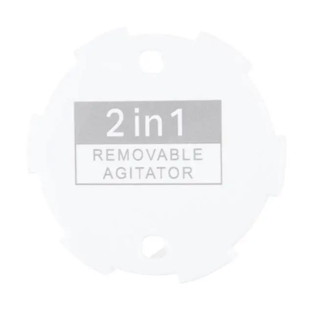 Alt view image 2 of 6 - Whirlpool W11510462 Genuine OEM Washer Agitator Cap Replacement Part - Replaces W11395423