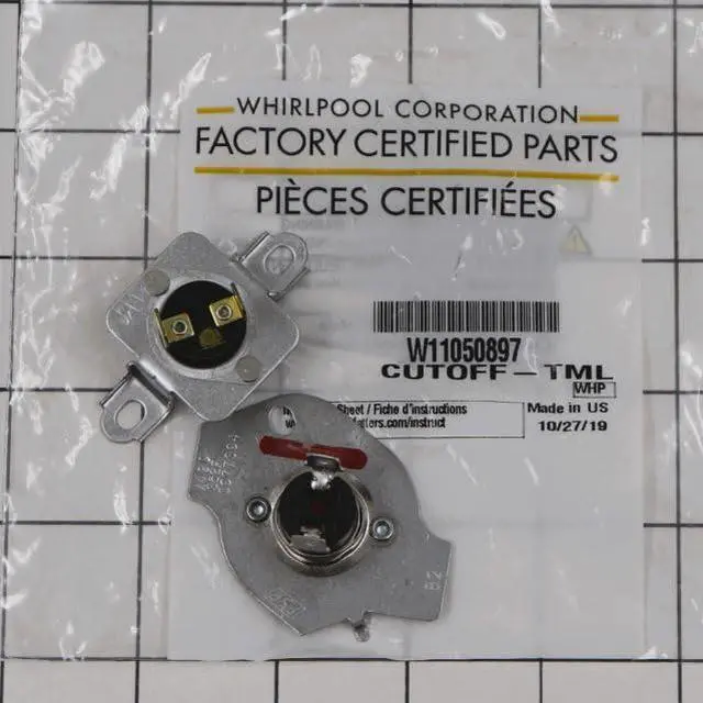 Main image of W11050897 Dryer High Limit Thermostat