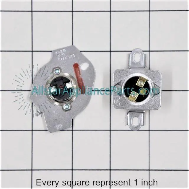 Alt view image 3 of 5 - W11050897 Dryer High Limit Thermostat