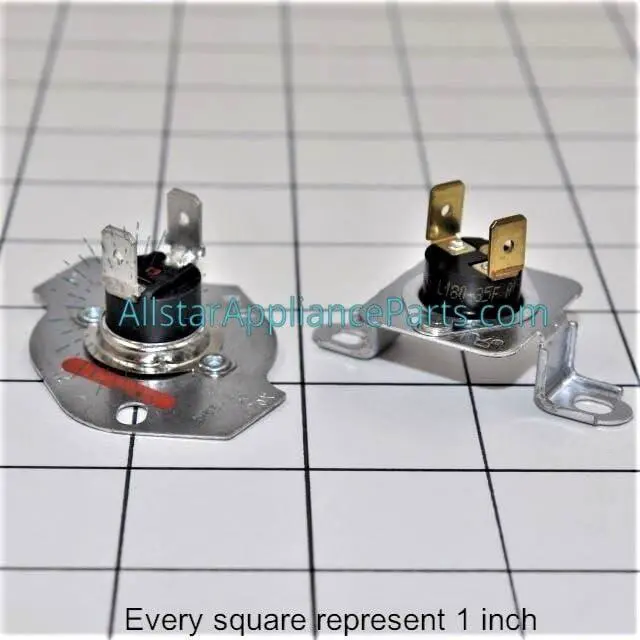 Alt view image 4 of 5 - W11050897 Dryer High Limit Thermostat