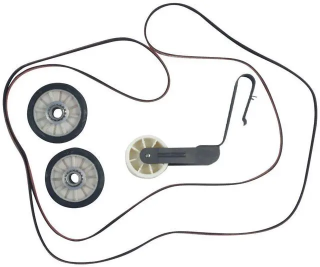 Main image of Compatible Dryer Belt, Pulley and Roller Repair Kit for Maytag MGDC300XW1, Maytag MGD6600TQ0, WED5540SQ0, LGN2000KQ1 Dryer