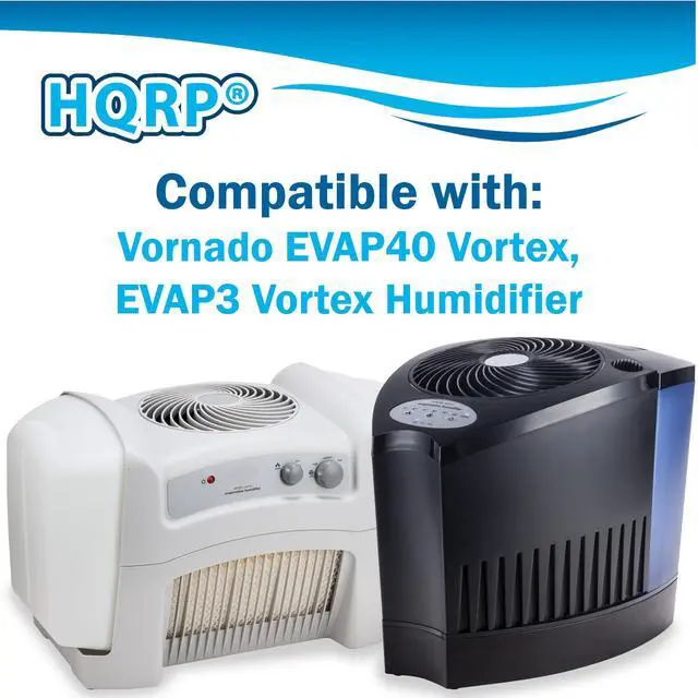 Alt view image 7 of 7 - 2-Pack Wick Filter compatible with Vornado EVAP40 Vortex, EVAP3 Vortex, EVAP1, Model 30, Model 50, EV3, EV5 Humidifiers, MD1-0002 / MD1-0001 Filter Replacement