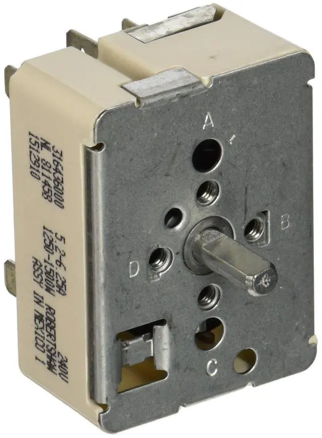 Main image of FRIGIDAIRE 316436000 Switch, Oven, Small Burner Inf