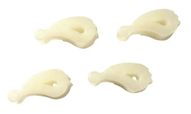Alt view image 2 of 6 - 4-Pack Washer Agitator Dogs Ears compatible with Kirkland 7MSAWS800LQ0 7MSAWS800LQ1 7MSAWS800MQ0 7MSAWS800MQ1