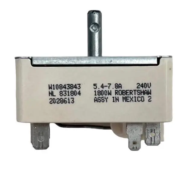 Alt view image 4 of 4 - W11661906 for Whirlpool Infinite Switch Surface Element W10843843