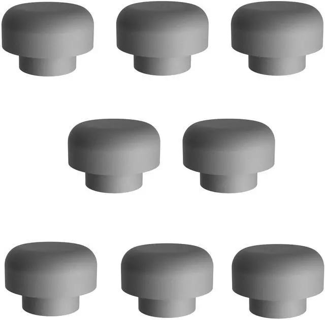 Main image of Volume Knob Replacement Compatible with Zaxcom VRX and ERX Receiver, 8 Pack (Grey)
