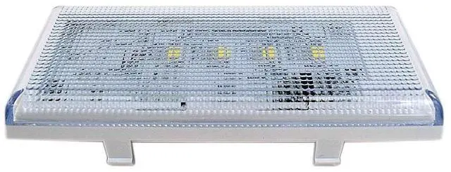 Main image of Whirlpool W10515058 Refrigerator LED Light and Flat Lens Cover Assembly (Replaces W10515058) Genuine Original Equipment Manufacturer (OEM) Part