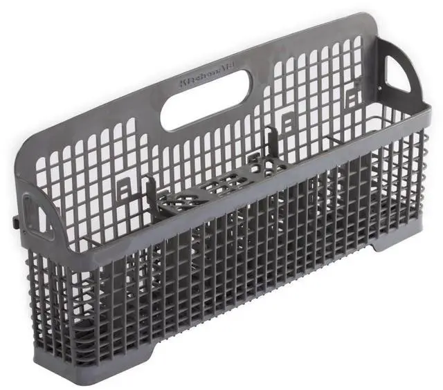 Main image of Whirlpool WP8562043 OEM Dishwasher Silverware Basket, Gray