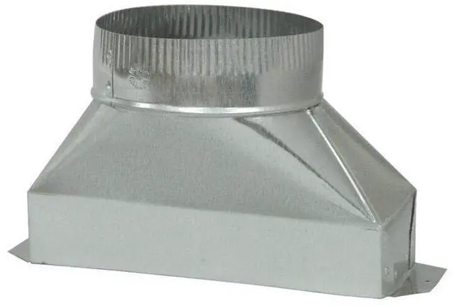 Main image of 122 Aluminum Transition, 3 1/4-Inch x 10-Inch to 6-Inch