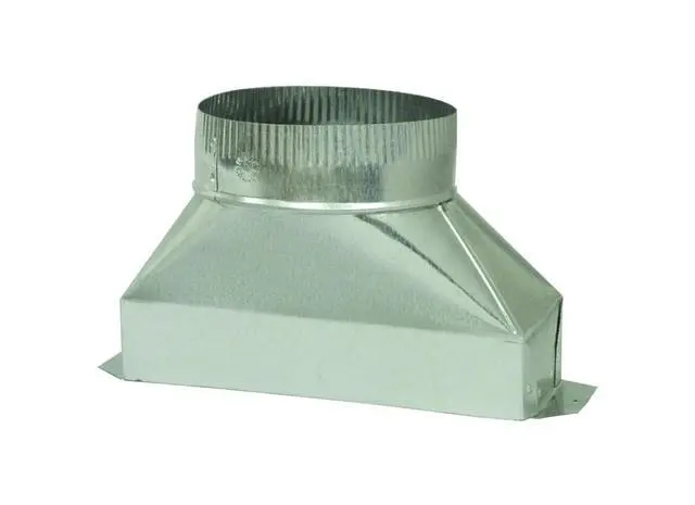Alt view image 2 of 3 - 122 Aluminum Transition, 3 1/4-Inch x 10-Inch to 6-Inch