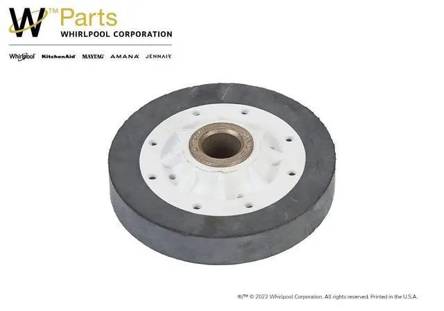 Alt view image 2 of 6 - Whirlpool WP37001042 OEM Dryer Drum Support Roller