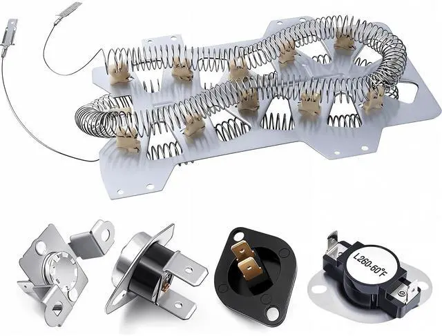 Main image of Dryer Heating Element Kit Compatible with Kenmore 402.89032010 402.89032011 402.89032012 fits Maytag MDE6700AYW MDE6700AZW MDE9700AYW MDG6700AWM MDG6700AWW