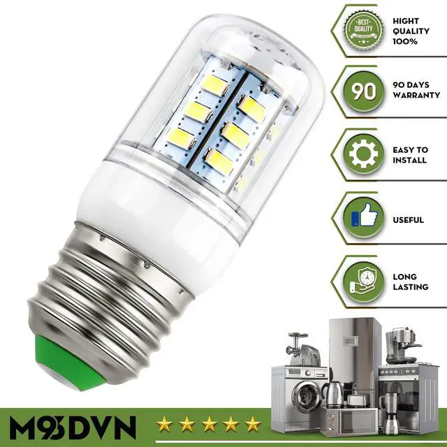 Alt view image 6 of 6 - Light Bulb Replacement for Frigidaire FFSS2615TS1 FFSS2625TP3 FFSS2615TS2 FFSS2625TP0 FFSS2615TS3 FFSS2615TS5 FFSS2625TE0 FFSS2625TP2 FFSS2625TE1 FFSS2625TE2 FFSS2625TE3 FFSS2625TP1 Refrigerator