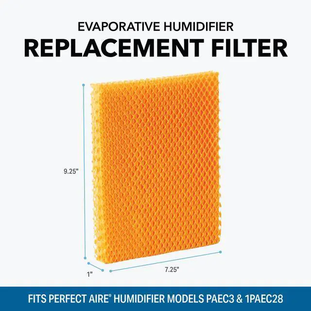 Alt view image 3 of 5 - 6 Replacement Wicking Filter for PAEC3 and 1PAEC28 Evaporative Humidifiers Filters ONLY
