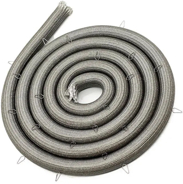 Main image of Upgraded Range Oven Door Gasket Seal Part# WP4455380 | Includes 21 Mounting Clips - Compatible with Select KitchenAid and Whirlpool Ranges and Ovens