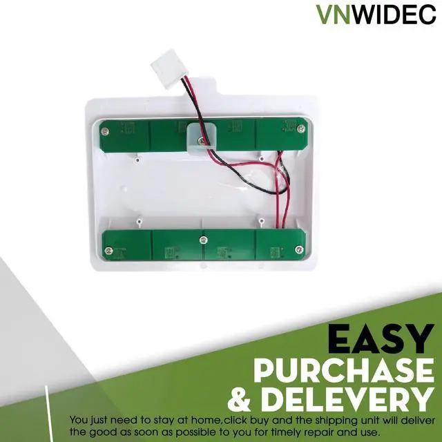 Alt view image 5 of 7 - Refrigerator LED Light Board for Whirlpool WRX735SDHZ01 WRF555SDFZ08 | Fits Whirlpool WRX735SDHZ, WRF555SDHV01, MFI2570FEZ04, WRF555SDFZ, WRF555SDFZ03, WRF555SDFZ04, WRF555SDFZ05, WRF555SDFZ07