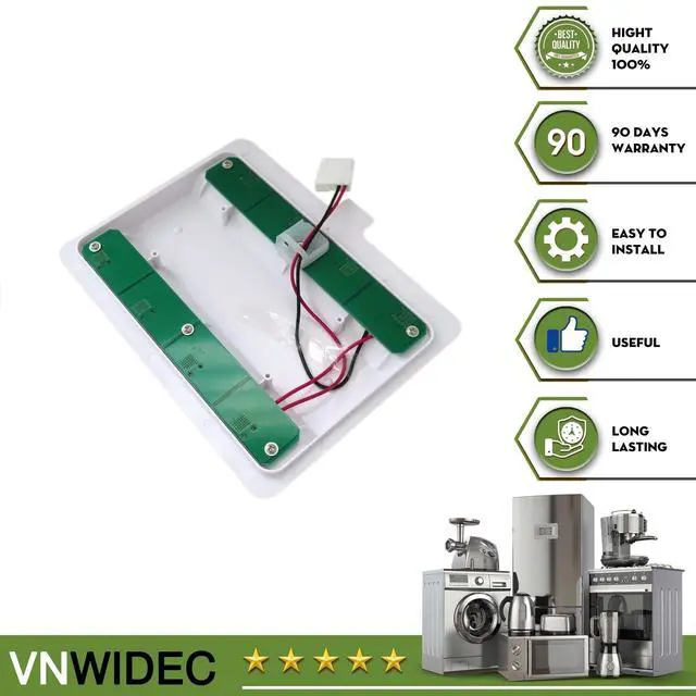 Alt view image 7 of 7 - Refrigerator LED Light Board for Whirlpool WRX735SDHZ01 WRF555SDFZ08 | Fits Whirlpool WRX735SDHZ, WRF555SDHV01, MFI2570FEZ04, WRF555SDFZ, WRF555SDFZ03, WRF555SDFZ04, WRF555SDFZ05, WRF555SDFZ07