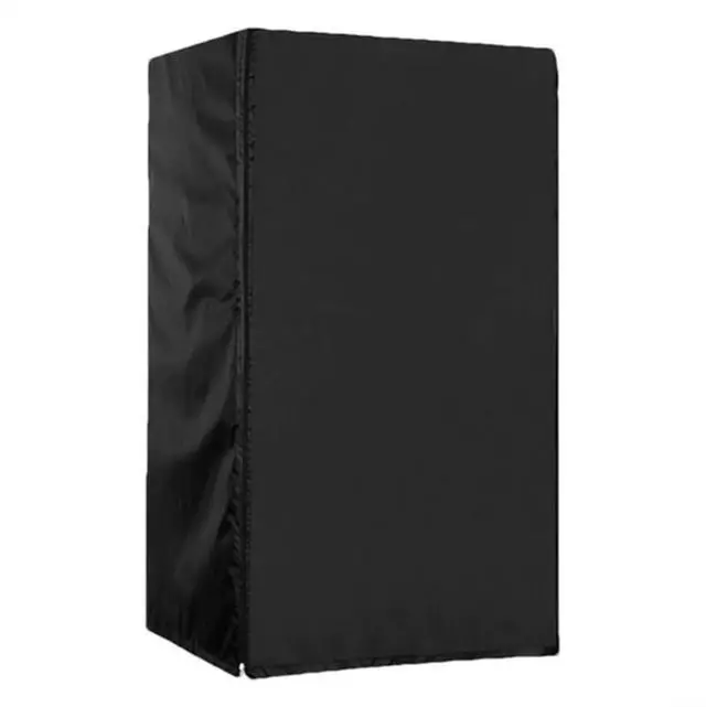 Main image of Waterproof 210D Oxford Cloth Refrigerator Cover For Vertical Outdoor Fridges,Weather Protection With Zipper And Air Vents, Black Four Sizes Are Available(92x77x183cm)