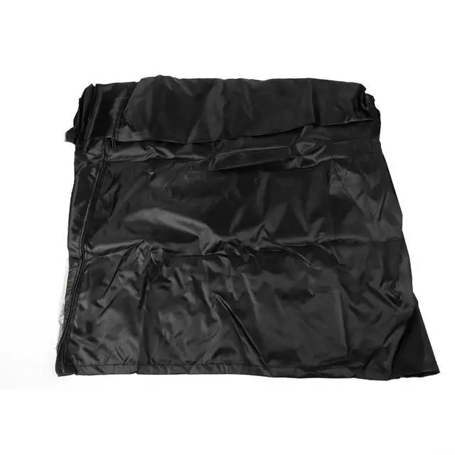 Alt view image 4 of 7 - Waterproof 210D Oxford Cloth Refrigerator Cover For Vertical Outdoor Fridges,Weather Protection With Zipper And Air Vents, Black Four Sizes Are Available(92x77x183cm)