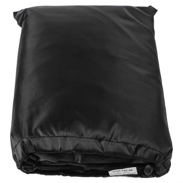 Alt view image 5 of 7 - Waterproof 210D Oxford Cloth Refrigerator Cover For Vertical Outdoor Fridges,Weather Protection With Zipper And Air Vents, Black Four Sizes Are Available(92x77x183cm)