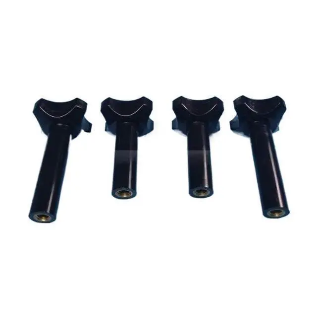 Alt view image 6 of 6 - 4 Pieces Black Screw Nuts Accessories, M8 Fastening Nut, Compatible for Vevor, Soft Serve Machines Ice-Cream Makers Parts Replacement