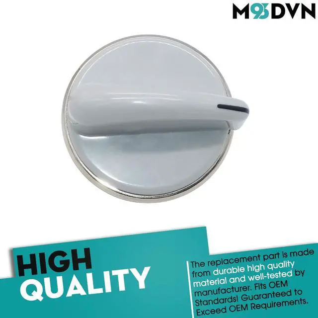Alt view image 2 of 6 - 2Pack Control Knob Replacement for General Electric GTDN500GM1WS GTDN500GM2WS GTDP300EM0WS GTDN500EM2WS GTDN500GM0WS GTDP300EM1WS GTDP300EM2WS GTDP300GM0WS GTDP300GM1WS Dryer