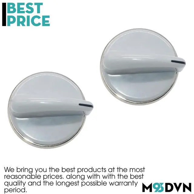 Alt view image 5 of 6 - 2Pack Control Knob Replacement for General Electric GTDN500GM1WS GTDN500GM2WS GTDP300EM0WS GTDN500EM2WS GTDN500GM0WS GTDP300EM1WS GTDP300EM2WS GTDP300GM0WS GTDP300GM1WS Dryer