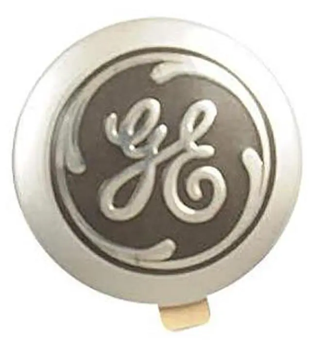 Main image of Silver Chrome Wall Oven Badge Ge WB02T10359 Fits Most Top Brand Wall Ovens