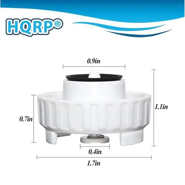 Alt view image 2 of 7 - 4-Pack Bottle Valve Cap Compatible with MoistAir EA1407, HD1407, HD1409, EA14070, HD14070 Humidifiers ESK509229-1