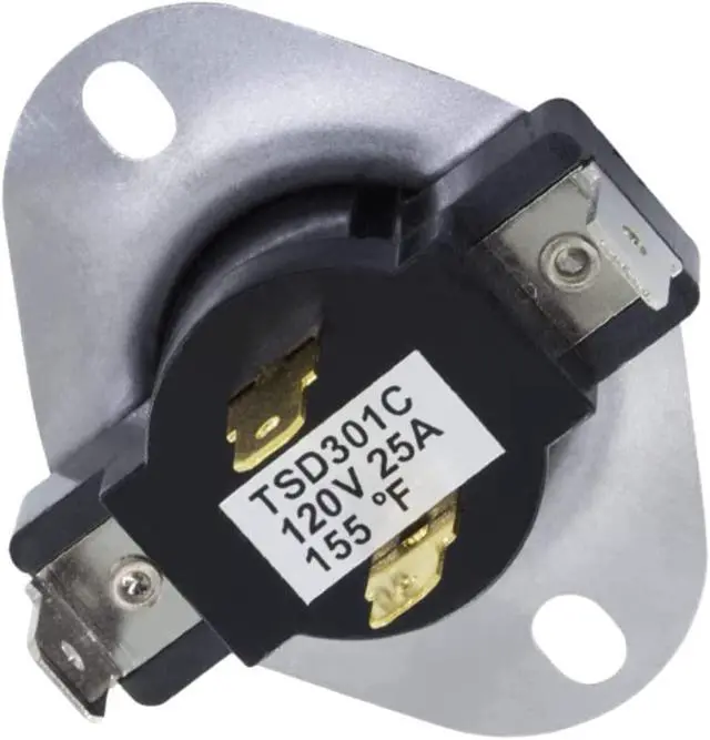 Alt view image 5 of 5 - 3387134 Dryer Cycling Thermostat Compatible With Top Brands Replaces With 306910, 3387135, 3387139, WP3387134, WP3387134VP, PS11741405, 3399693, WP3977767VP 6-PACK