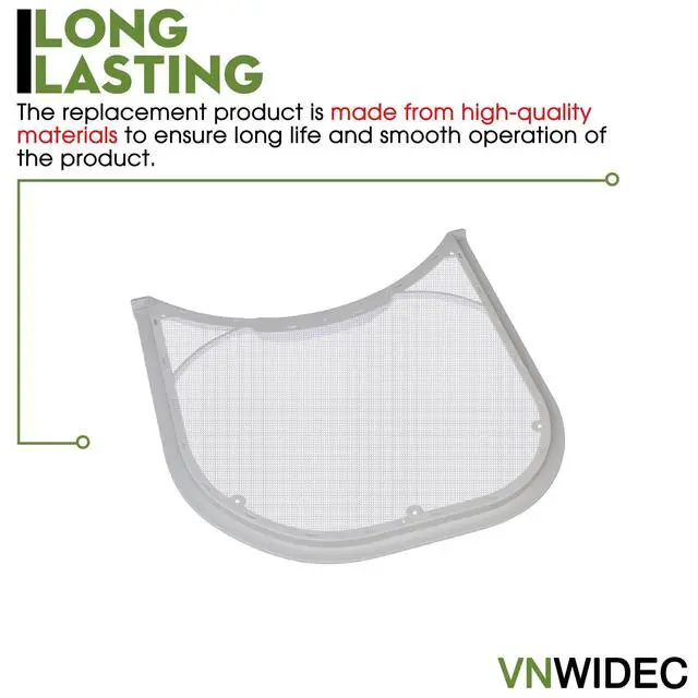 Alt view image 6 of 7 - Dryer Lint Filter Screen Trap For LG DLEX7177RM DLEX7177WM DLEX2501V | Fits LG DLEX2501W, DLEX2550W, DLEX2650R, DLEX2650W, DLEX2650T, DLEX2650V, DLEX3070V, DLEX5955W, DLEX7177SM