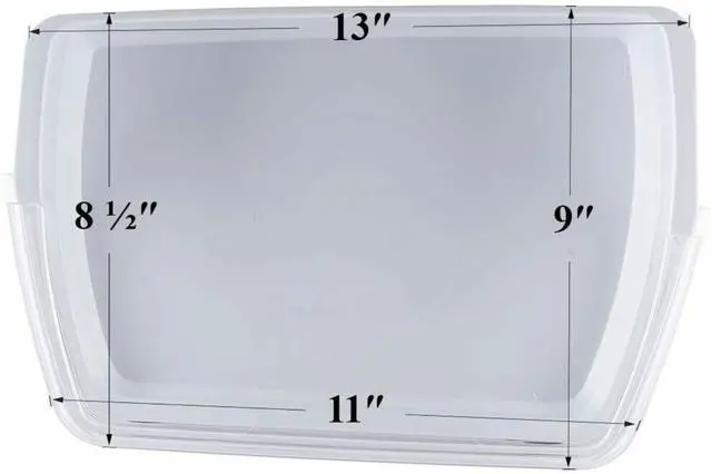 Alt view image 3 of 4 - DA97-08406A Door Bin Assembly Guard (Right) fit for Samsung Refrigerator, Replaces DA97-08406A, AP4578480, 2051375, PS4175803, B004XG4XAU