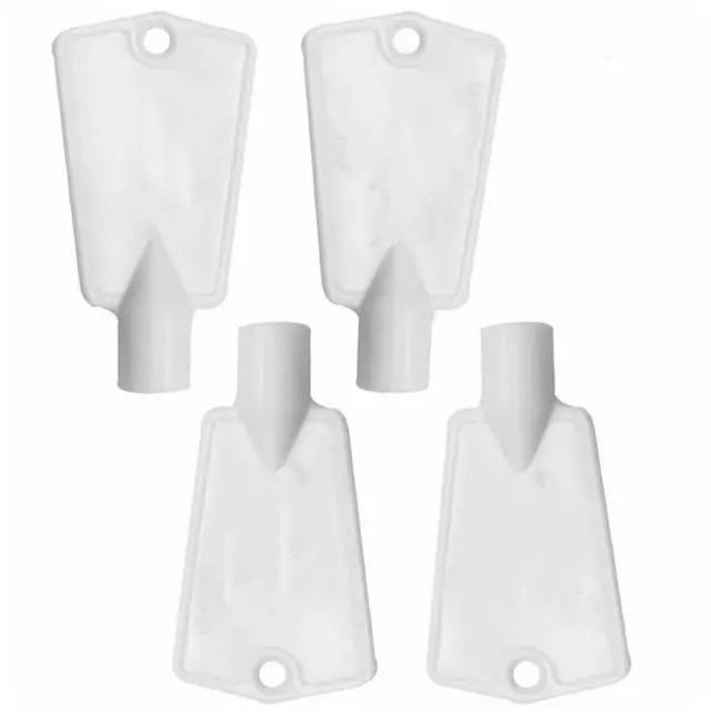 Main image of 297147700 Freezer Door Lock Key Replaces Part Number 6599905 06599905 08037402 216388700 216702900 5308027402 Fits for Frigidaire Kenmore Crosley Models, 4-Pack