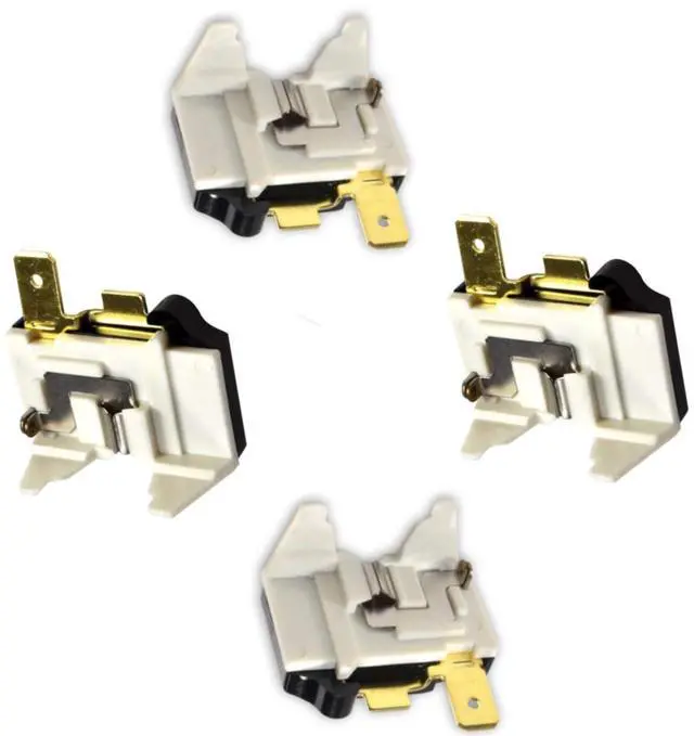 Main image of 4-Pack Refrigerator Overload C Protector Compressor Replacement for LG 6750C-0005P 6750C-0004R AH3529540 PS3529535 PS3529540 AP4439459 AP4651578 EA3529540 EAP3529535