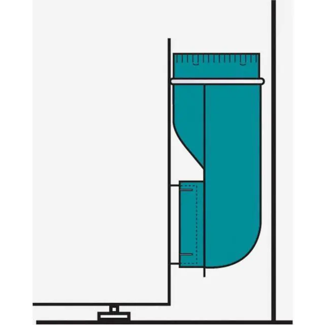 Alt view image 4 of 6 - 010155 Venting. Offset Elbow, Dryer, 4-1/2 In, 1 Cubic Centimeters