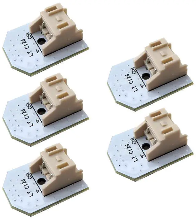 Main image of Upgraded Version 5pcs WR55X11132 Refrigerator Bulb Light Led for WR55X25754 GE Refrigerator DFE28JMKGES DFE28JMKHES DFE28JSKHSS GFD28GBLCTS GFD28GBLDTS