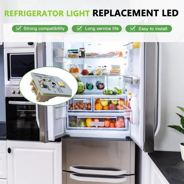 Alt view image 5 of 7 - Upgraded Version 5pcs WR55X11132 Refrigerator Bulb Light Led for WR55X25754 GE Refrigerator DFE28JMKGES DFE28JMKHES DFE28JSKHSS GFD28GBLCTS GFD28GBLDTS