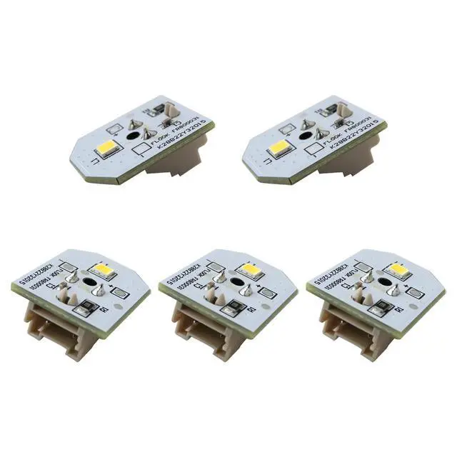 Alt view image 7 of 7 - Upgraded Version 5pcs WR55X11132 Refrigerator Bulb Light Led for WR55X25754 GE Refrigerator DFE28JMKGES DFE28JMKHES DFE28JSKHSS GFD28GBLCTS GFD28GBLDTS