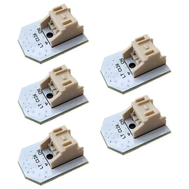 Alt view image 6 of 7 - Upgraded Version 5pcs WR55X11132 Refrigerator Bulb Light Led for WR55X25754 GE Refrigerator DFE28JMKGES DFE28JMKHES DFE28JSKHSS GFD28GBLCTS GFD28GBLDTS