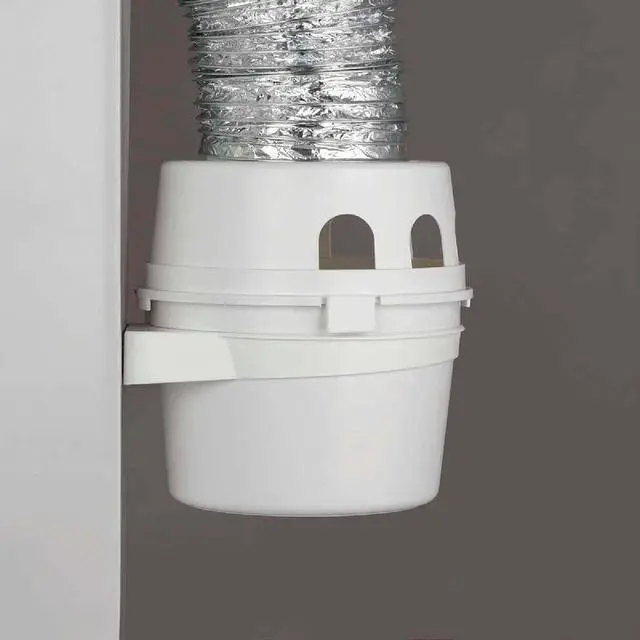 Alt view image 7 of 7 - TDIDVKZW Indoor Dryer Vent Kit with 4" x 5' Duct