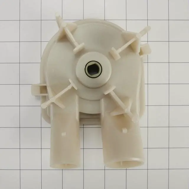 Alt view image 3 of 6 - WP3363394 Genuine OEM Top Load Washer Drain Pump Replacement Part Replaces 3363394, 8235, 64076, 63347, 62516, 3352492, 3348015, 21024
