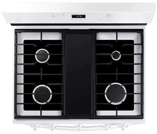 Main image of Stove Top Protector for Samsung Gas Range Stove Top, Custom Fit Ultra Thin Reusable Burner Splatter Spill Guard Protective Cover Liner - NX60A6111SS/AA