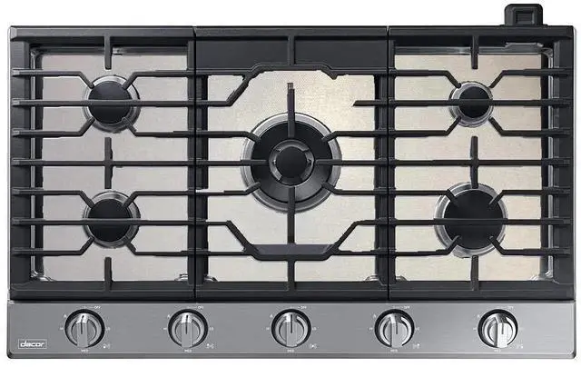 Main image of Stove Top Protector for Dacor Gas CookTop, Custom Fit Ultra Thin Reusable Burner Splatter Spill Guard Protective Cover Liner in Silver - DTG36P875NSDA