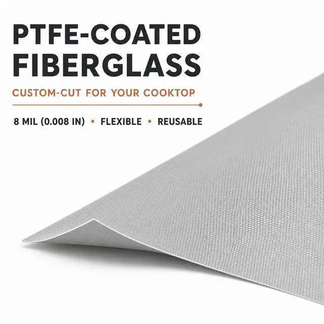 Alt view image 7 of 7 - Stove Top Protector for Frigidaire Frigidaire Gallery Gas Range Stove, Custom Fit Ultra Thin Reusable Burner Splatter Spill Guard Protective Cover Liner in Silver - GCRG3060AF