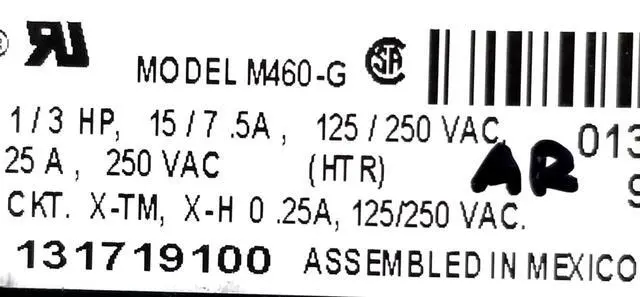 Alt view image 2 of 3 - OEM Replacement for Frigidaire Dryer Timer 131719100 ~ ~