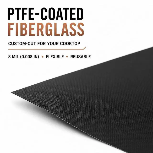 Alt view image 7 of 7 - Stove Top Protector for Whirlpool Gas Range Stove, Custom Fit Ultra Thin Reusable Burner Splatter Spill Guard Protective Cover Liner - WFG550S0LZ