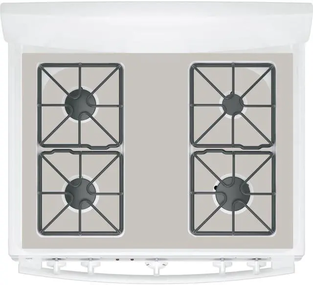 Main image of Stove Top Protector for General Electric GE Gas Range Stove Top, Custom Fit Ultra Thin Reusable Burner Splatter Spill Guard Protective Cover Liner in Silver - JGBS60DEKCC